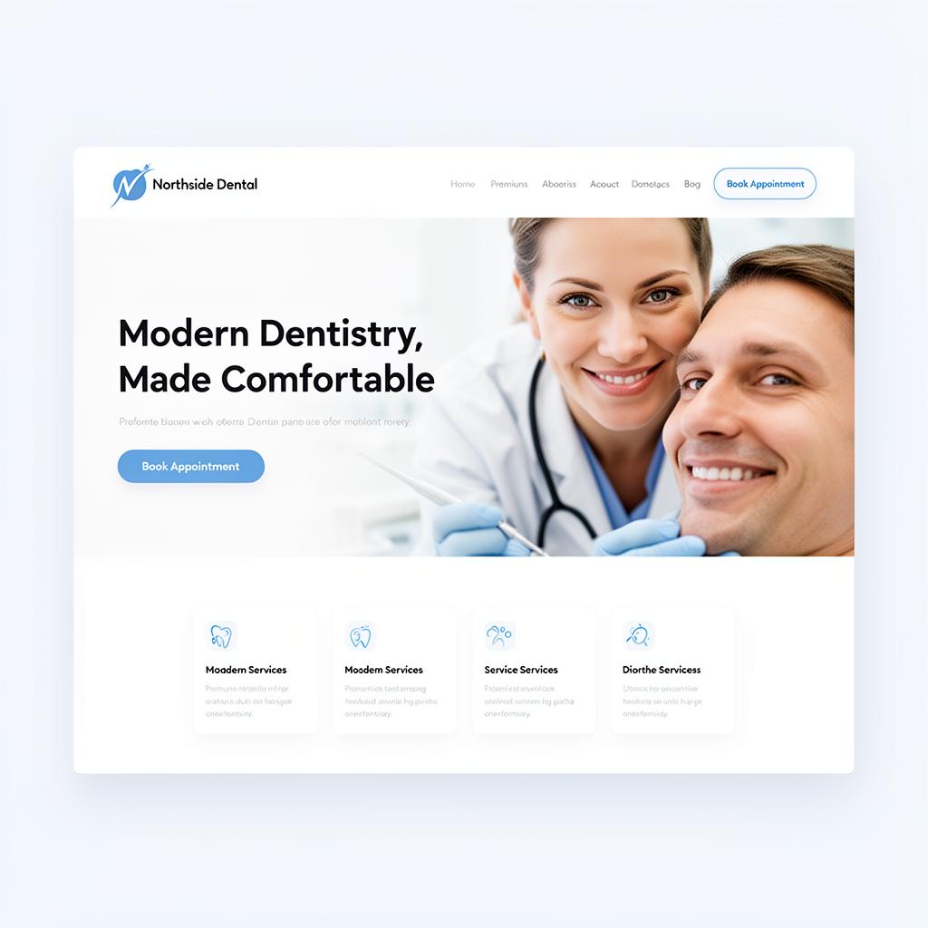Northside Dental website preview